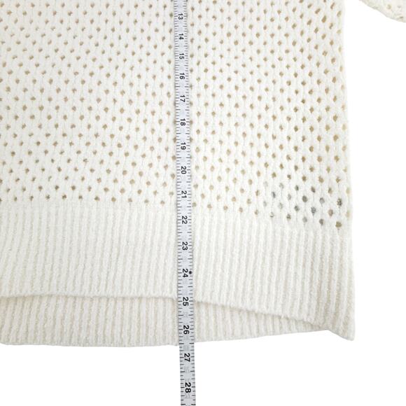 VARLEY Grady Bouclé Knit Sweater in Coconut Milk S - Picture 11 of 12